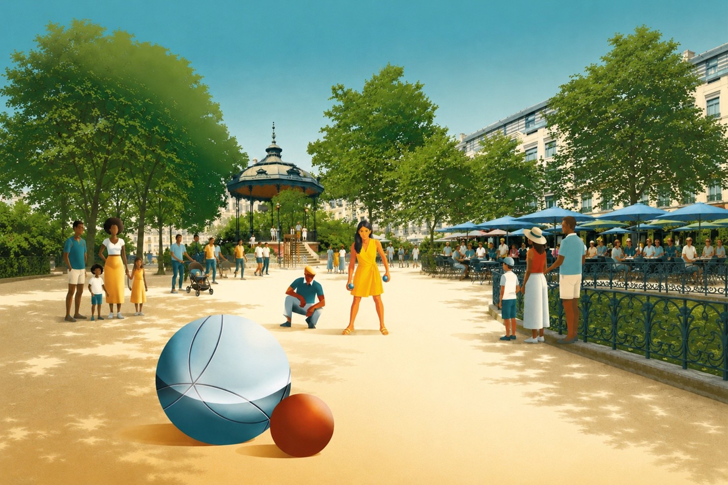 Tournoi de pétanque